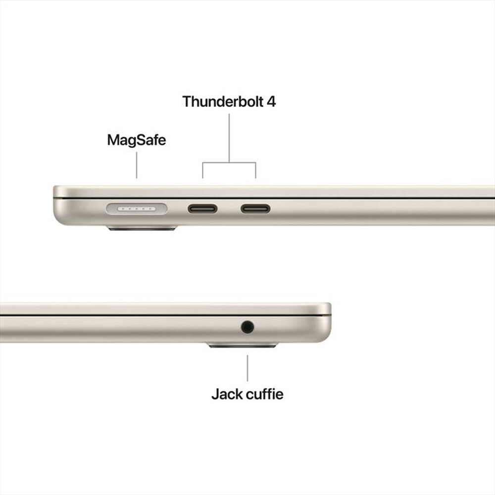 "APPLE - MacBook Air 13'' M4 10 CPU 8 GPU 16GB 256GB SSD-Galassia"