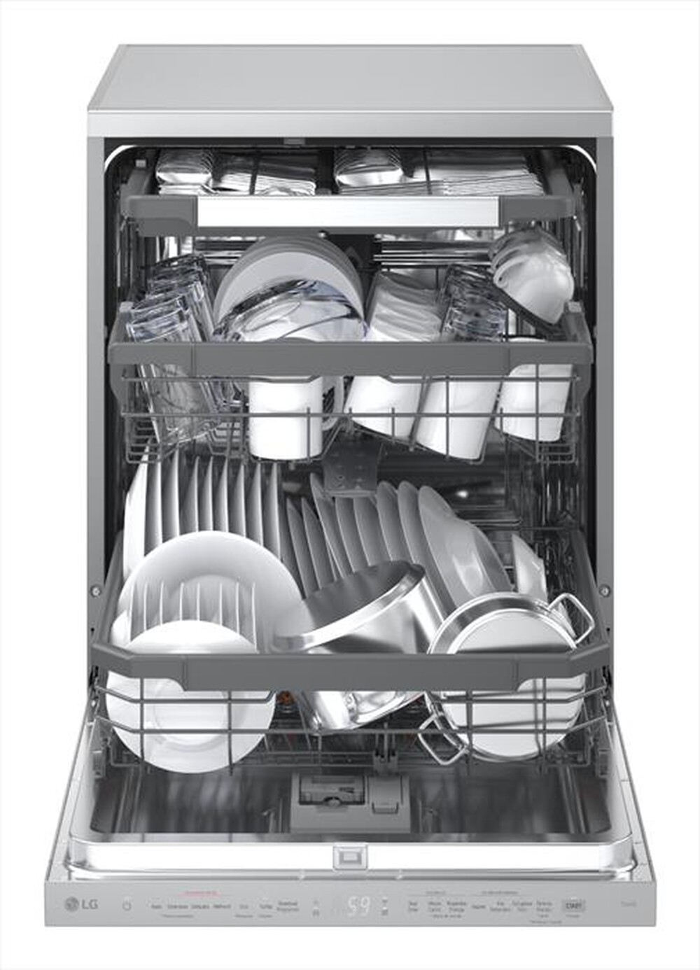 Immagine del prodotto LG - Lavastoviglie DF375HVS Classe A 14 coperti-Argento