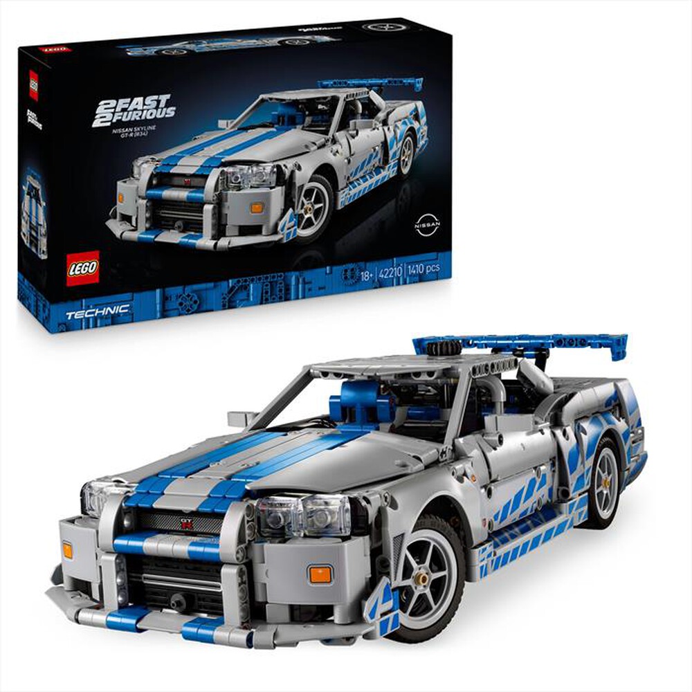"LEGO - AUTO NISSAN SKYLINE GT-R (R34) 2 FAST 2 FURIOUS-,"
