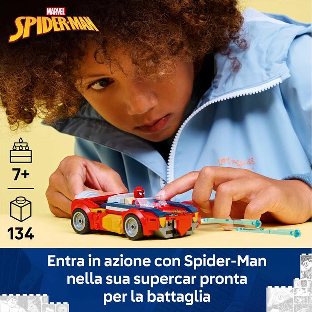 Immagine del prodotto LEGO - MARVEL AUTO SPIDERMAN VS VENOMIZED WOLVERINE 76336-Multicolore