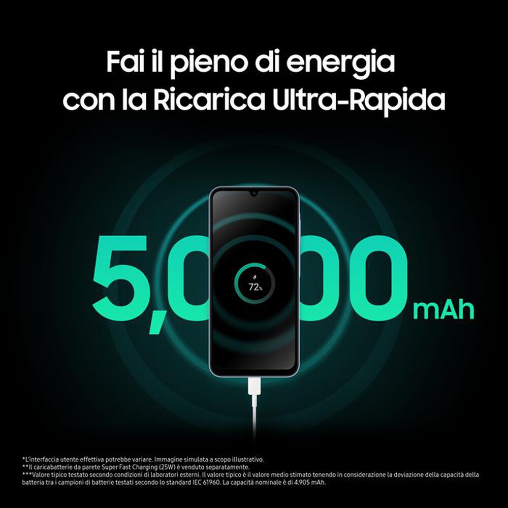 Immagine del prodotto SAMSUNG - GALAXY A25 5G 256 GB-Blue Black