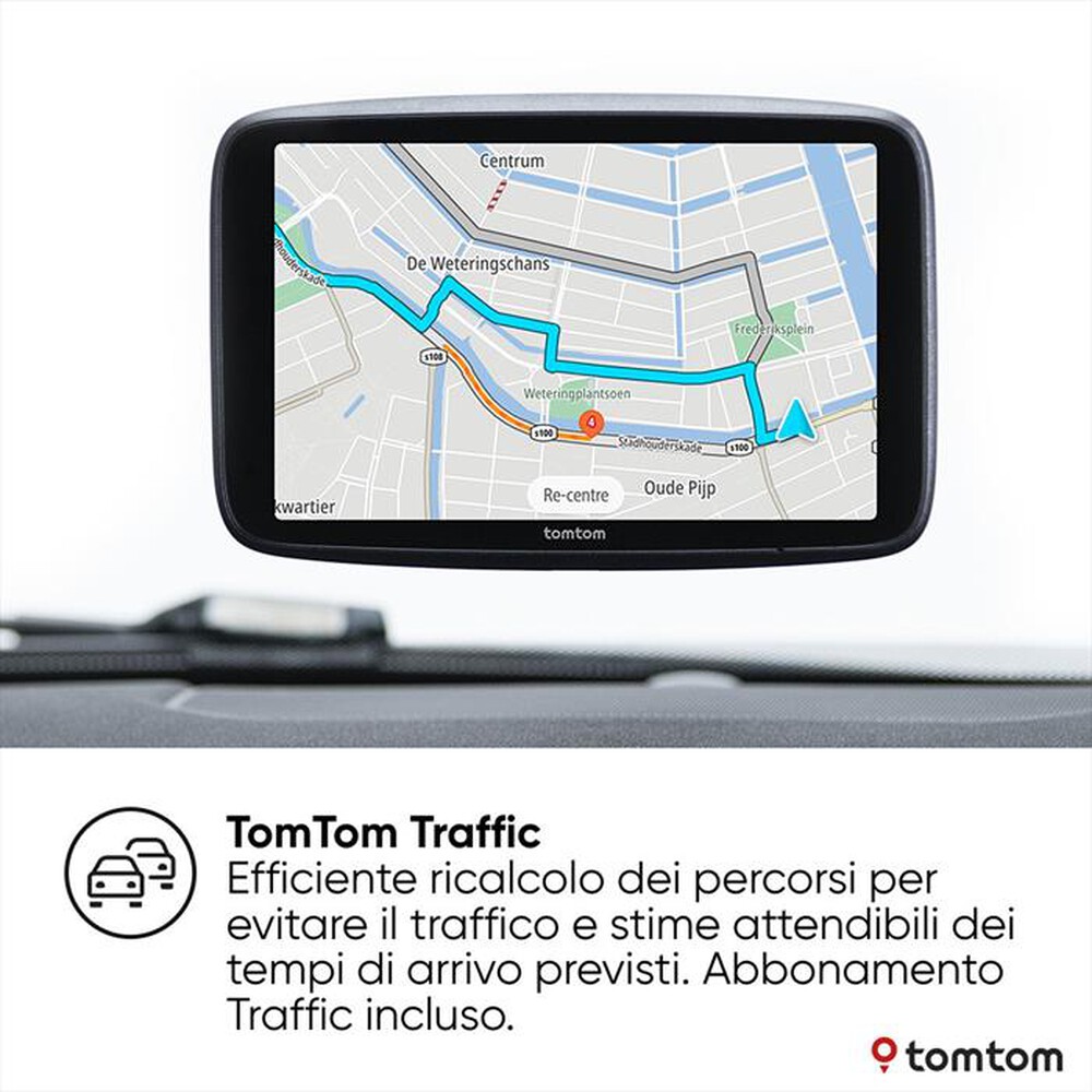 Immagine del prodotto TOM TOM - Navigatore portatile GO SUPERIOR 6"-Nero