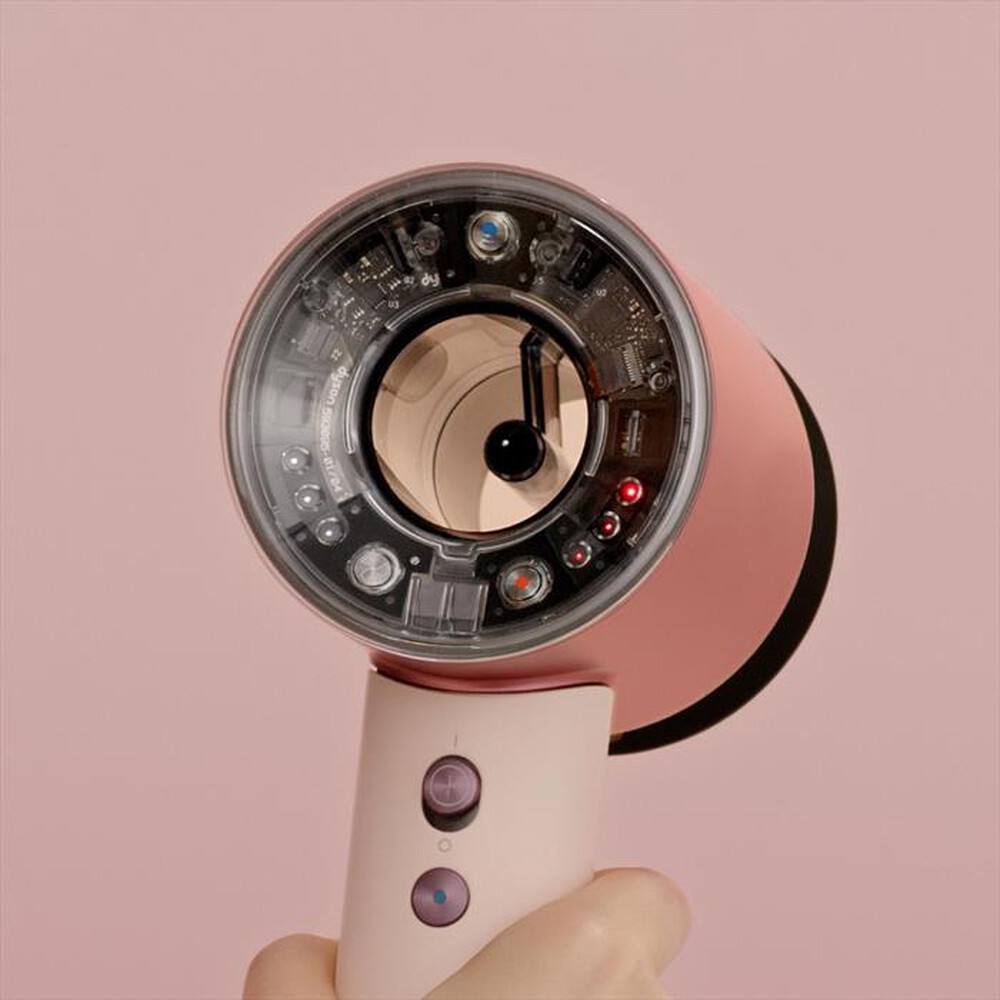 "DYSON - SUPERSONIC NURAL™CAPELLI LISCI E ONDULATI-Rosa Cipria/Oro Rosa"