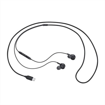SAMSUNG - AURICOLARI A FILO CON CONNETTORE TYPE-C-Nero
