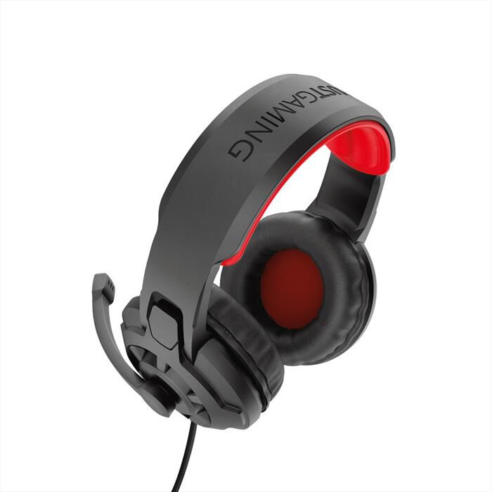 TRUST - GXT411 RADIUS MULTIPLATFORM HEADSET - Black/Red | Euronics