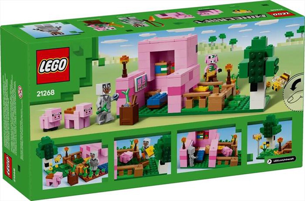 "LEGO - MINECRAFT La casa del maialino - 21268-Multicolore"