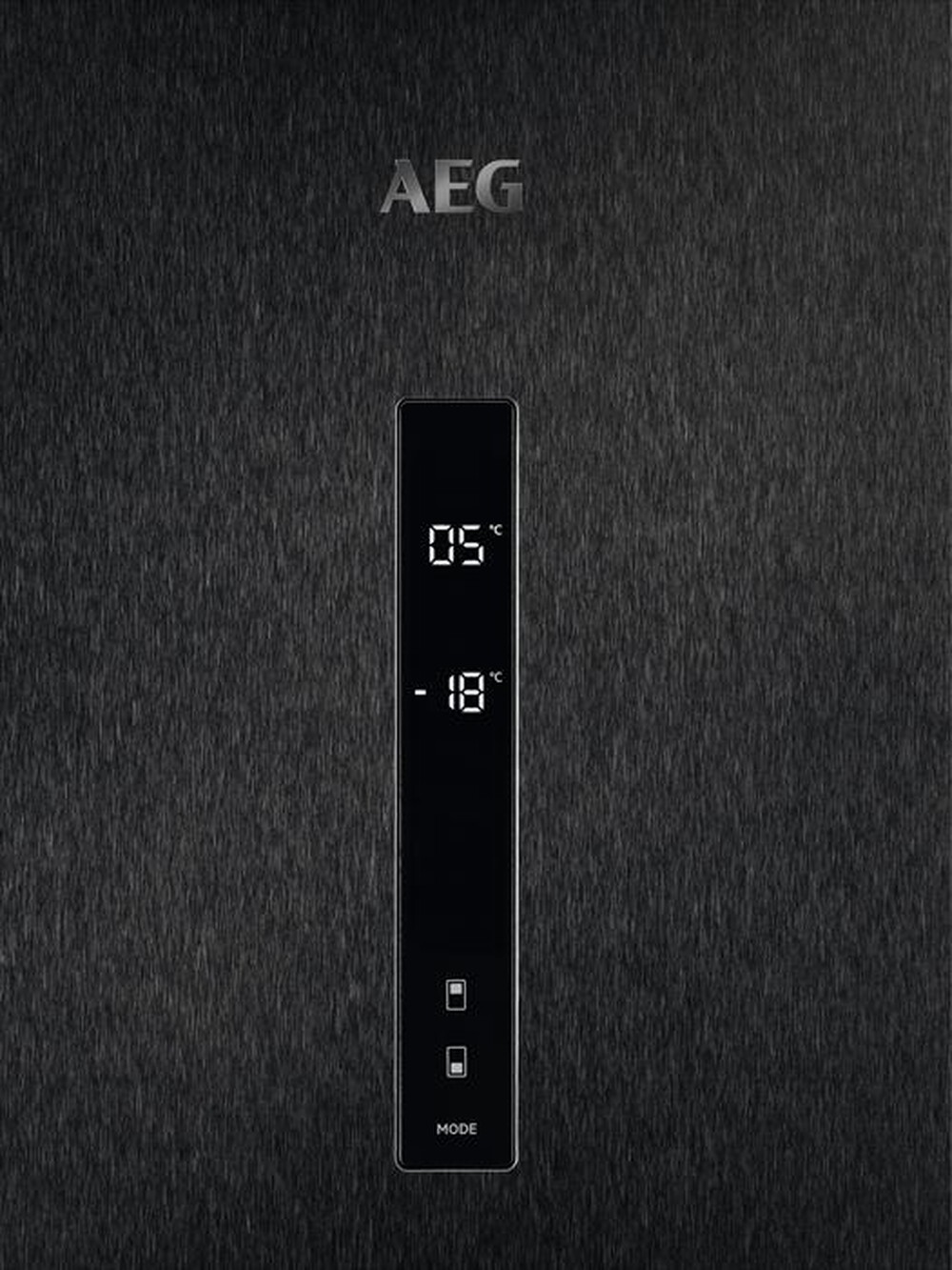 Immagine del prodotto AEG - Frigorifero combinato RCB736E5MB Classe E 379lt-Acciaio inox nero