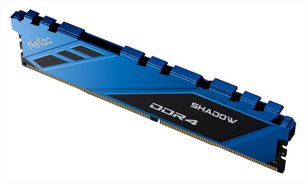 Immagine del prodotto NETAC - SHADOW DDR4-3200 8G C16 BLUE U-DIMM 288-PIN-BLU