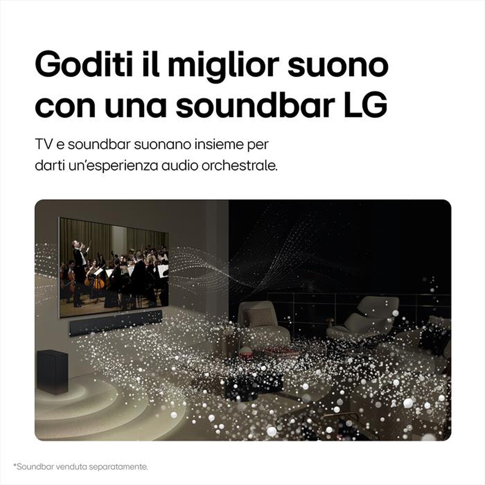 "LG - Smart TV OLED UHD 4K 77\" OLED77B42LA-Grigio"