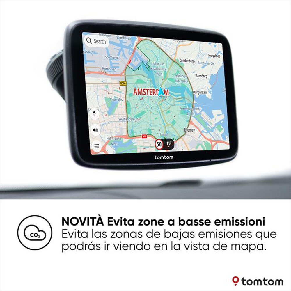 Immagine del prodotto TOM TOM - Navigatore portatile GO SUPERIOR 6"-Nero