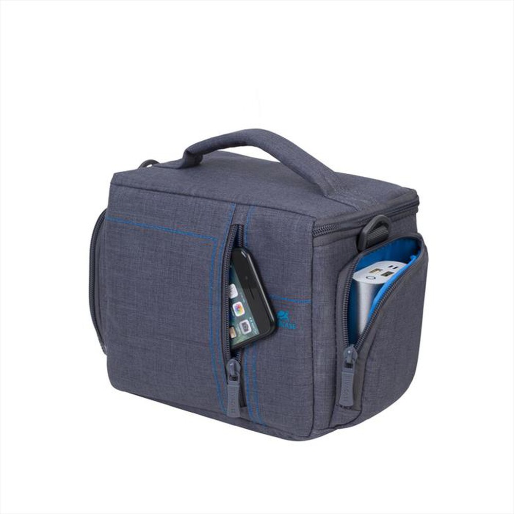"RIVACASE - 7502 FONDINA PER TELECAMERA REFLEX-GRIGIO"