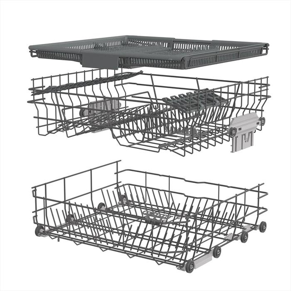 Immagine del prodotto HISENSE - Lavastoviglie HV63D16EX Classe D 16 coperti-Bianco