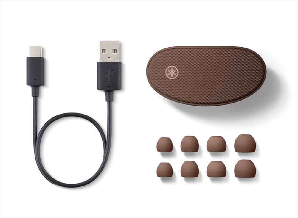 "YAMAHA - Auricolare Bluetooth TW-E5BBR-Brown"