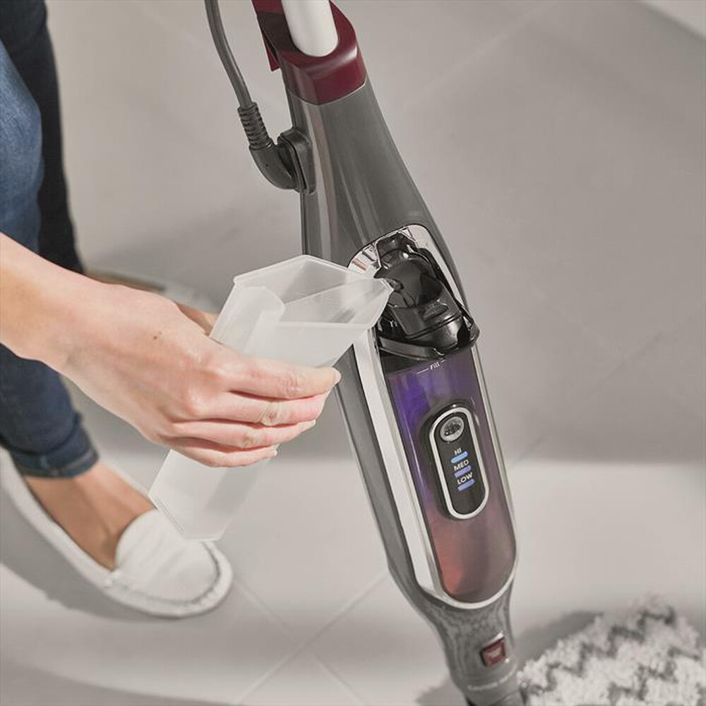 "SHARK - Scopa a vapore automatica S6003EU KLIK 'N' FLIP-Bordeaux/Grigio metallizzato"