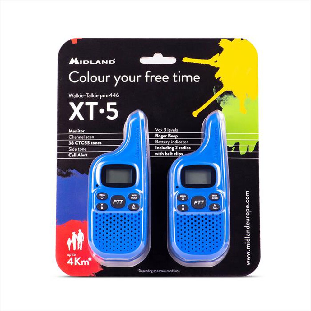 Immagine del prodotto MIDLAND - XT5-Blu