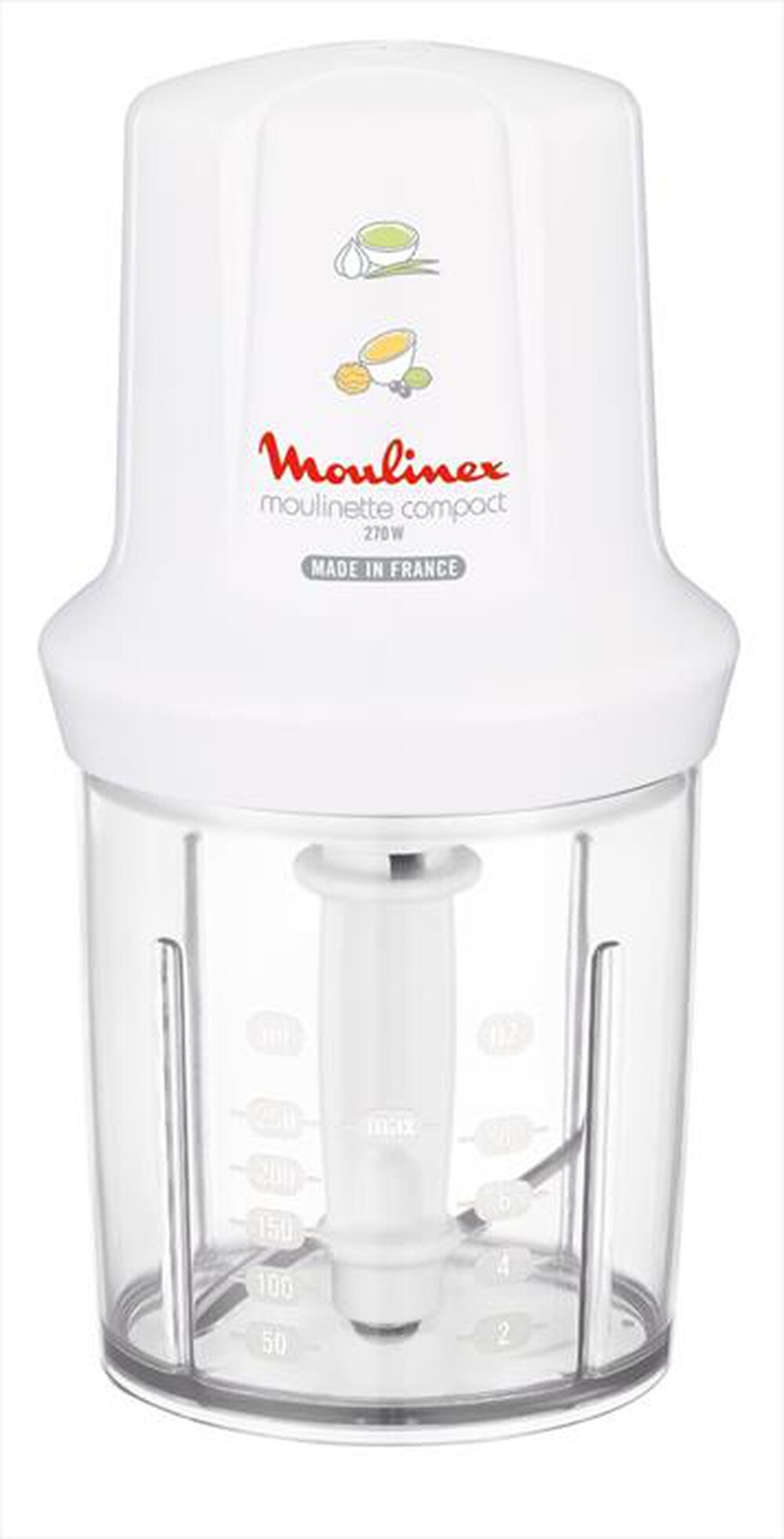 "MOULINEX - DJ3001 Moulinette Compact-Bianco"