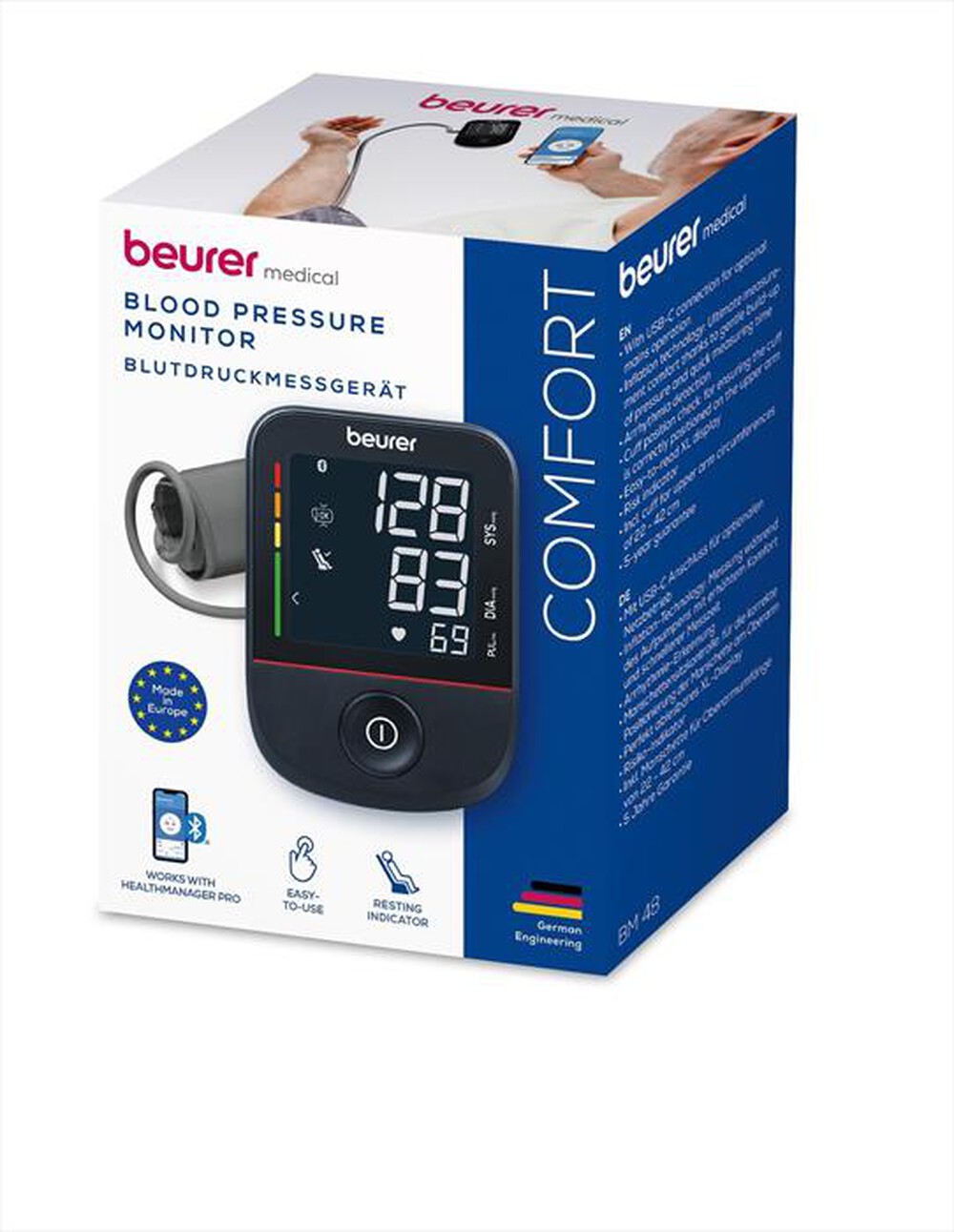 Immagine del prodotto BEURER - Misura pressione BM 48 BLUETOOTH-Nero