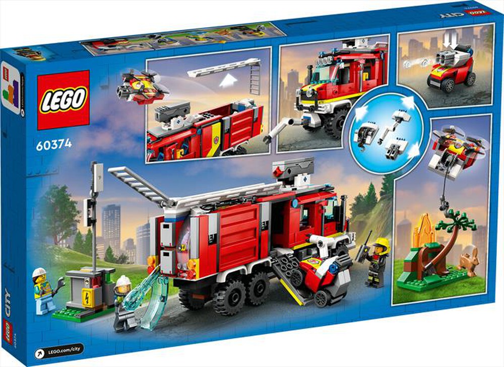 Immagine del prodotto LEGO - CITY FIRE Autopompa dei vigili del fuoco 60374