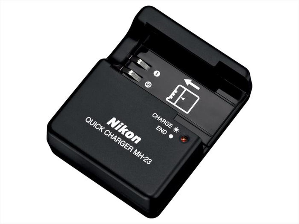 "NIKON - MH-23 Caricabatterie Rapido-Black"