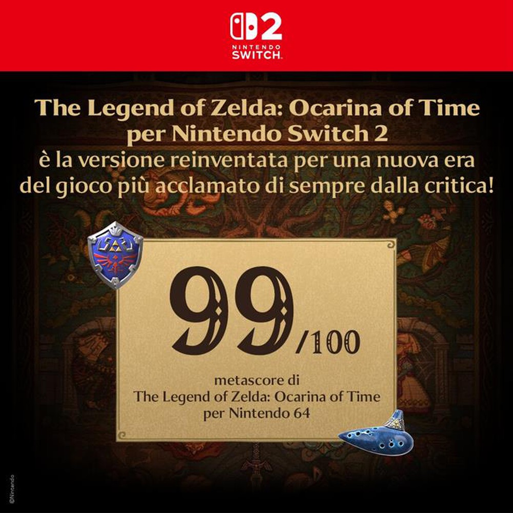 Immagine del prodotto NINTENDO - THE LEGEND OF ZELDA: OCARINA OF TIME-nd