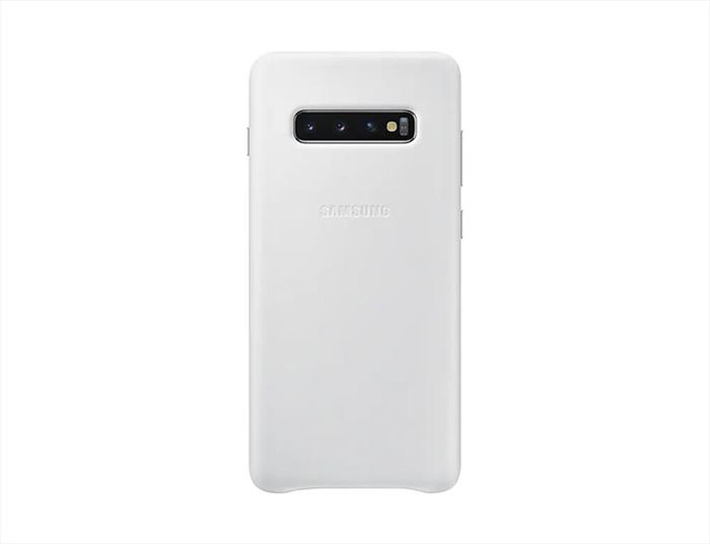 "SAMSUNG - LEATHER COVER GALAXY S10+-Bianco"
