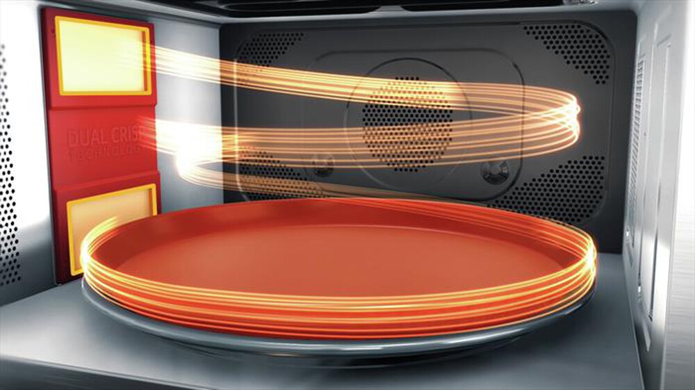 "WHIRLPOOL - Forno microonde MWSC 9133 SX-Nero, Acciaio inossidabile"