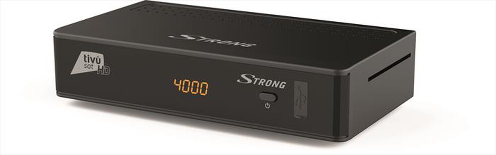 "STRONG - Decoder satellitare S2 con Tivusat HD SRT7807TIVU-Nero"