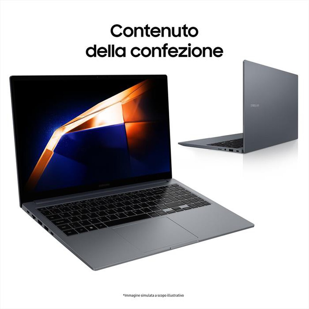 "SAMSUNG - Notebook GALAXY BOOK4 Core i7-Gray"