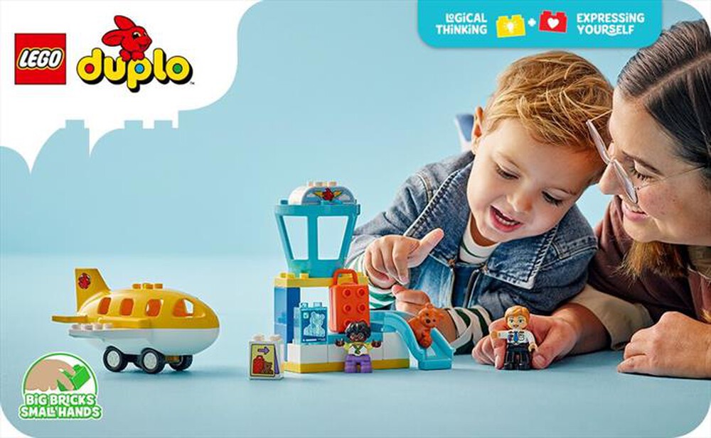 Immagine del prodotto LEGO - DUPLO Town La prima volta in aeroporto 10443
