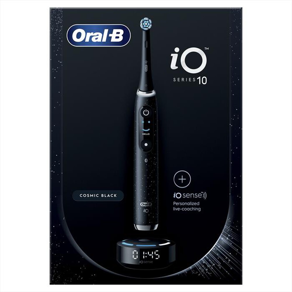 "ORAL-B - Spazzolino elettrico IO 10-Nero"