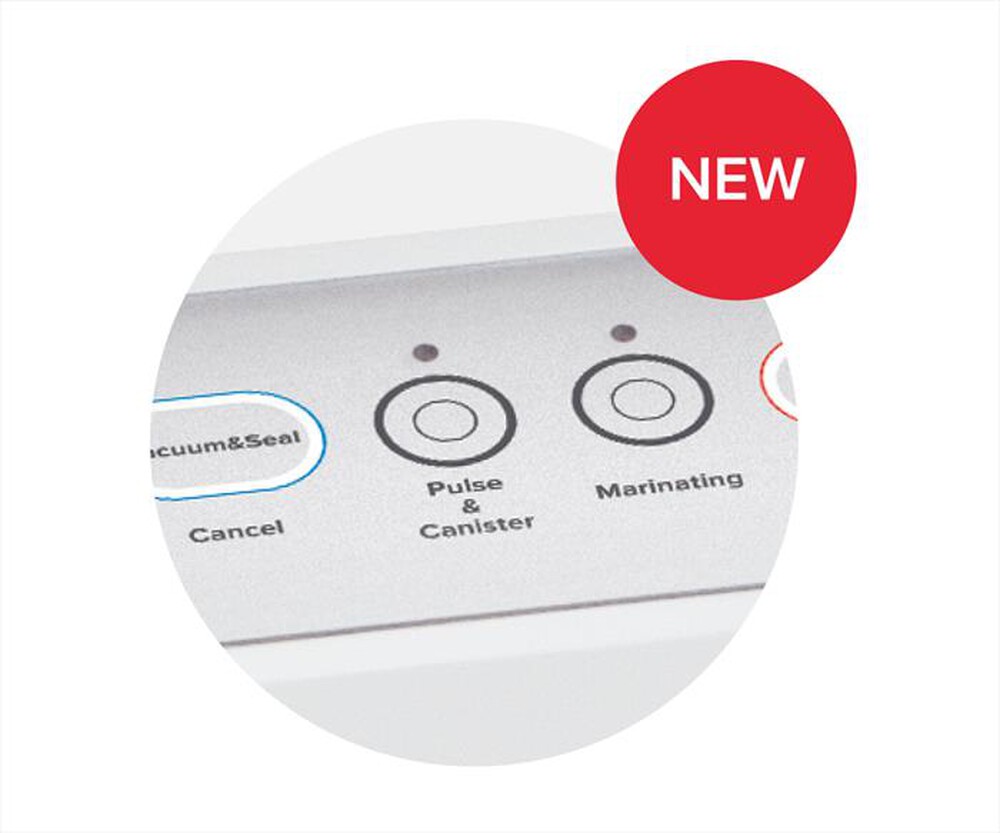 Immagine del prodotto MAGIC VAC - Macchina sottovuoto con portarotolo DINAMIKA-SILVER BIANCO