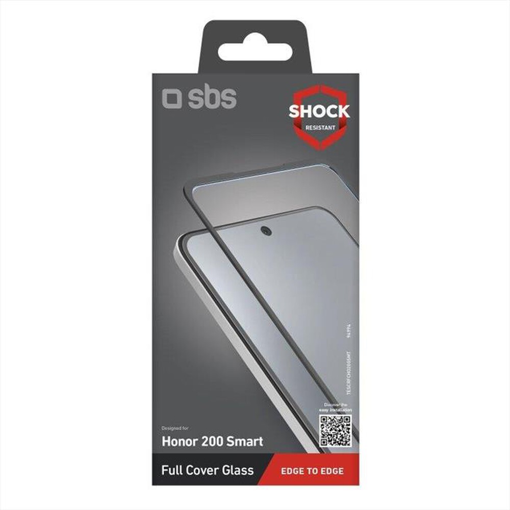 Immagine del prodotto SBS - Pellicola TESCRFCHO200SMT per Honor 200 Smart-Nero
