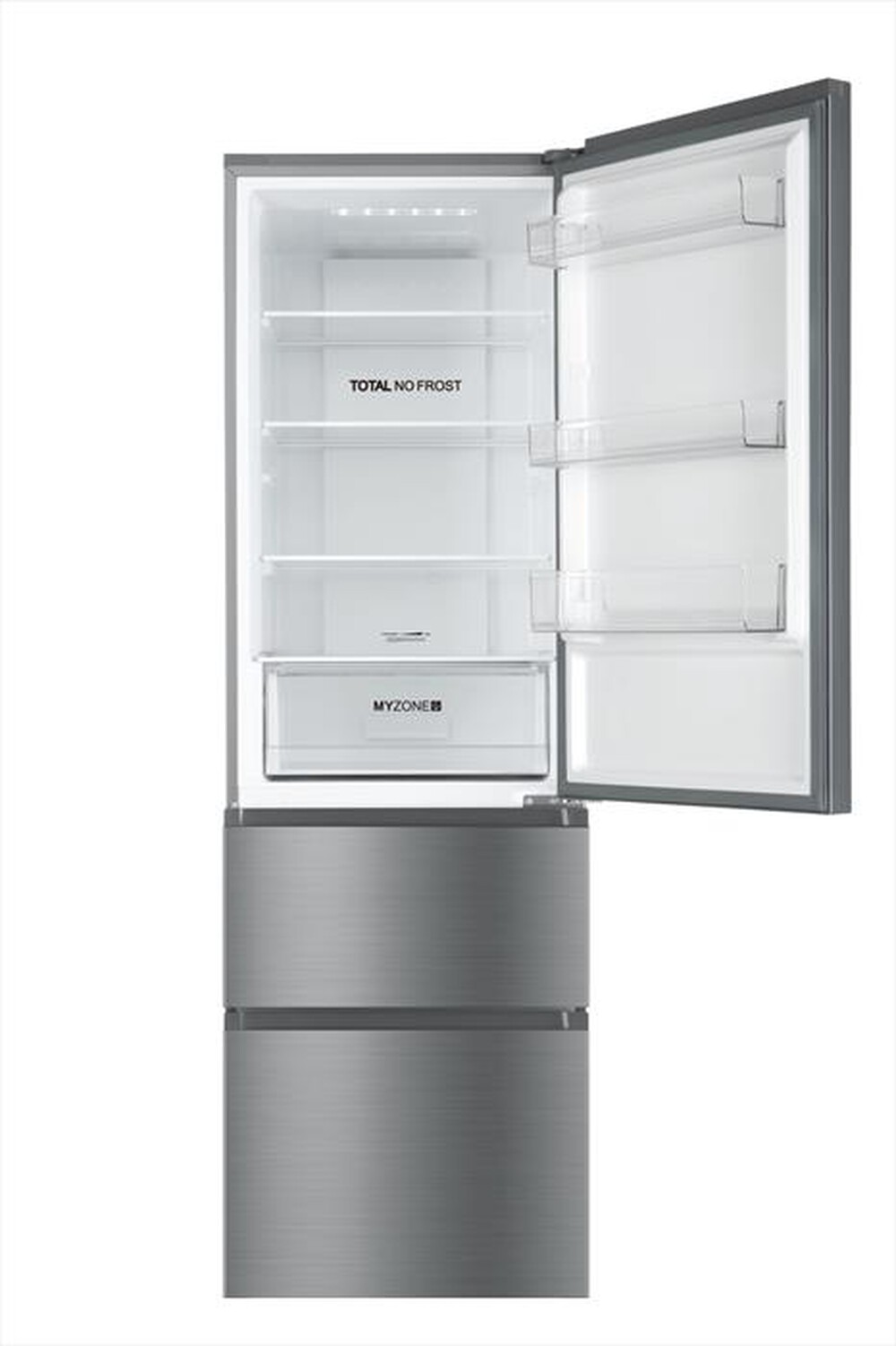 "HAIER - Frigorifero combinato HTR3619ENMN Classe E-Inox Style"