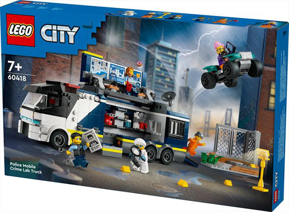 Immagine del prodotto LEGO - CITY POLICE Camion laboratorio della polizia 60418