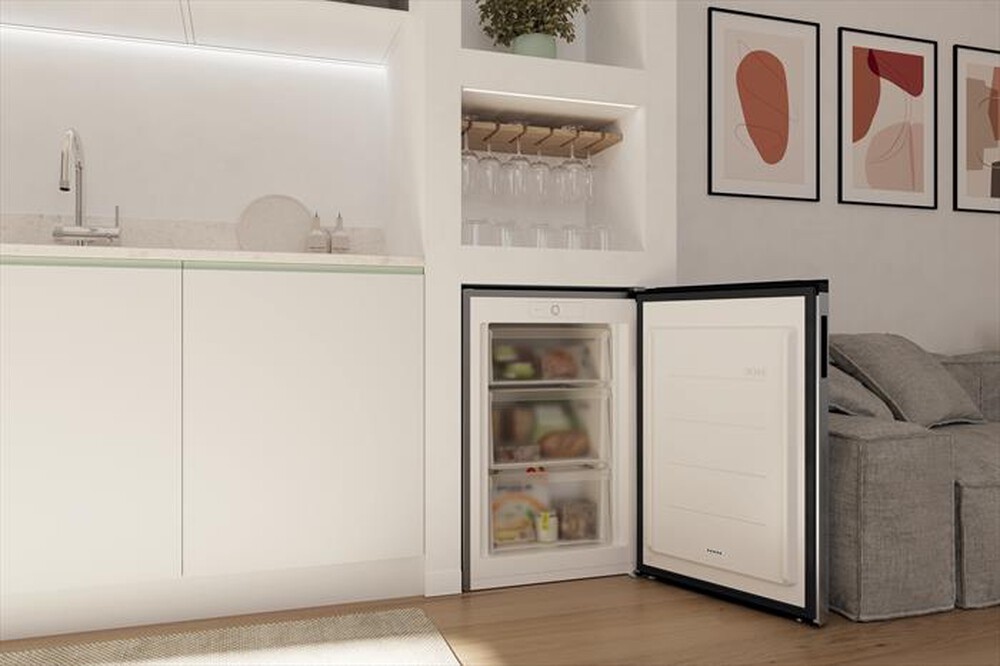 Immagine del prodotto CANDY - Congelatore verticale CNUQ2L58EX Classe E  90 lt-Argento