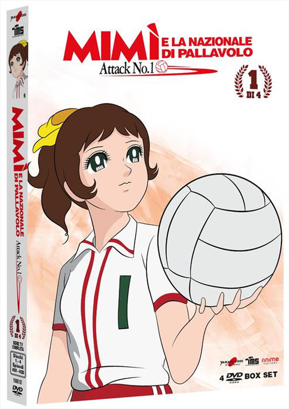 "Anime Factory - Mimi' E La Nazionale Di Pallavolo #01 (4 Dvd)"