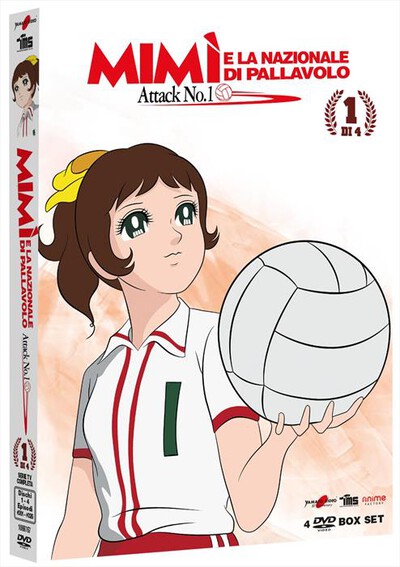 Anime Factory - Mimi' E La Nazionale Di Pallavolo #01 (4 Dvd) - 