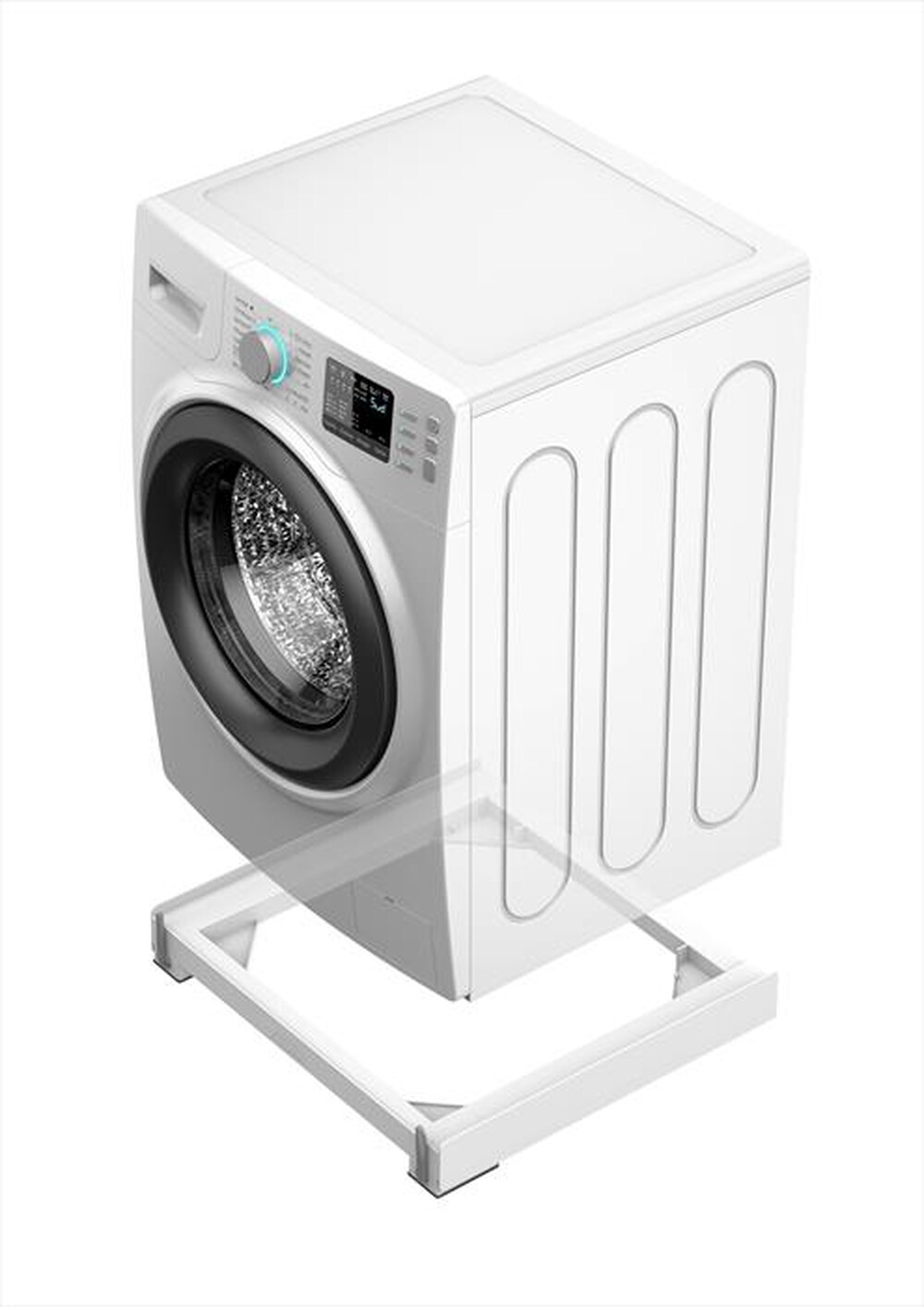 Immagine del prodotto MELICONI - BASE WASH EVO-Tecnopolimero bianco, maniglie