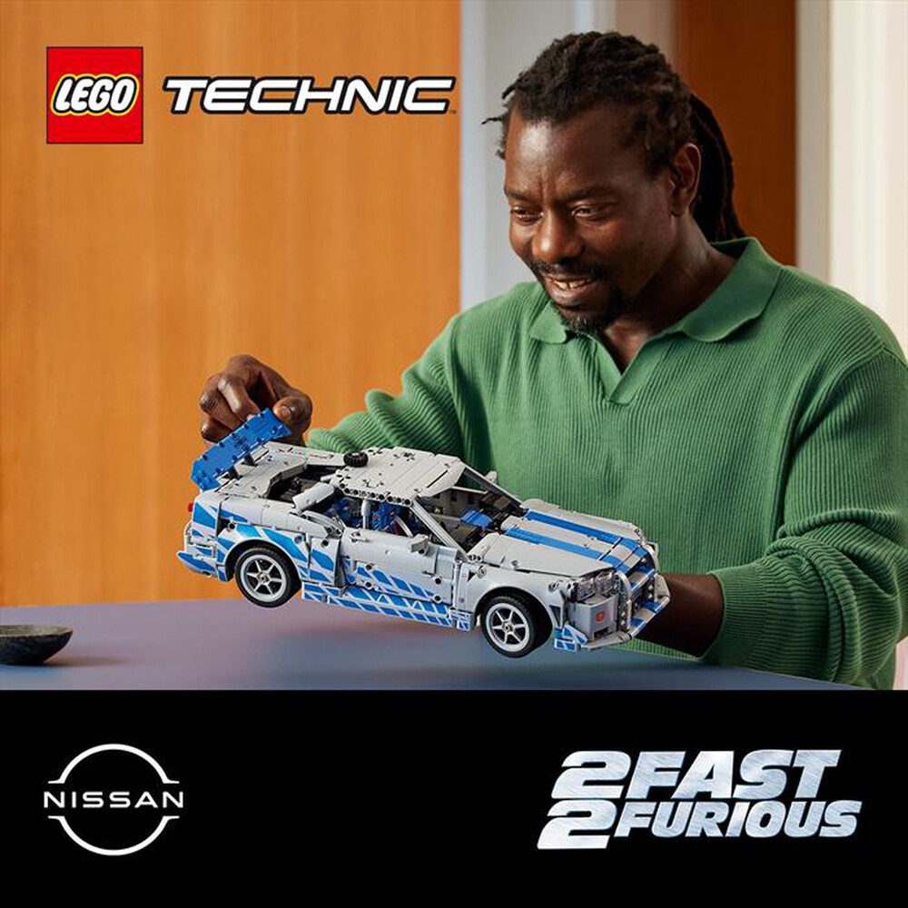 "LEGO - AUTO NISSAN SKYLINE GT-R (R34) 2 FAST 2 FURIOUS-,"