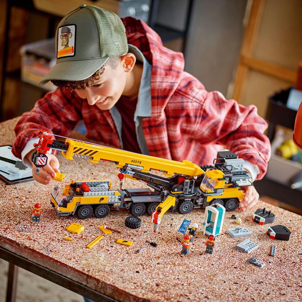 Immagine del prodotto LEGO - CITY BIG VEHICLES Gru da cantiere gialla 60409