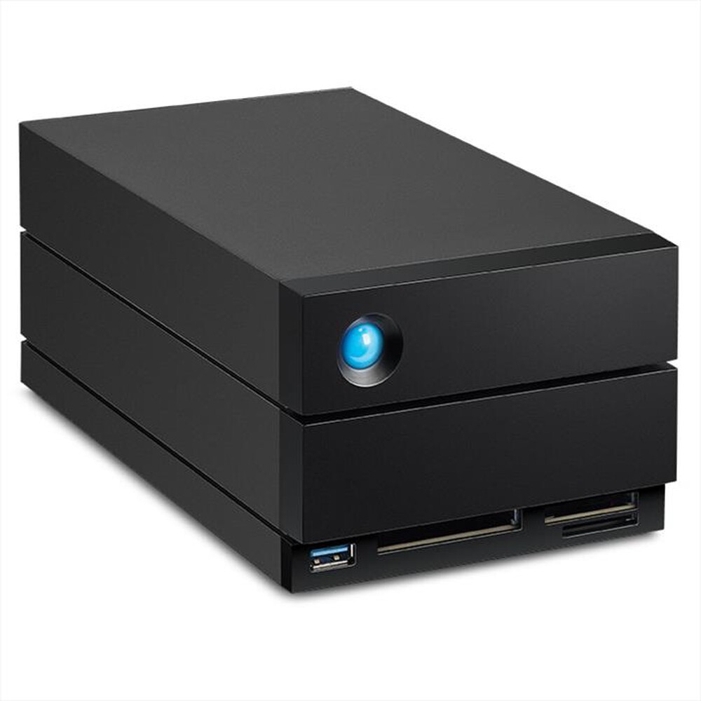 "LACIE - Hard disk esterno 32TB 2BIG DOCK THUNDERBOLT3-Nero"