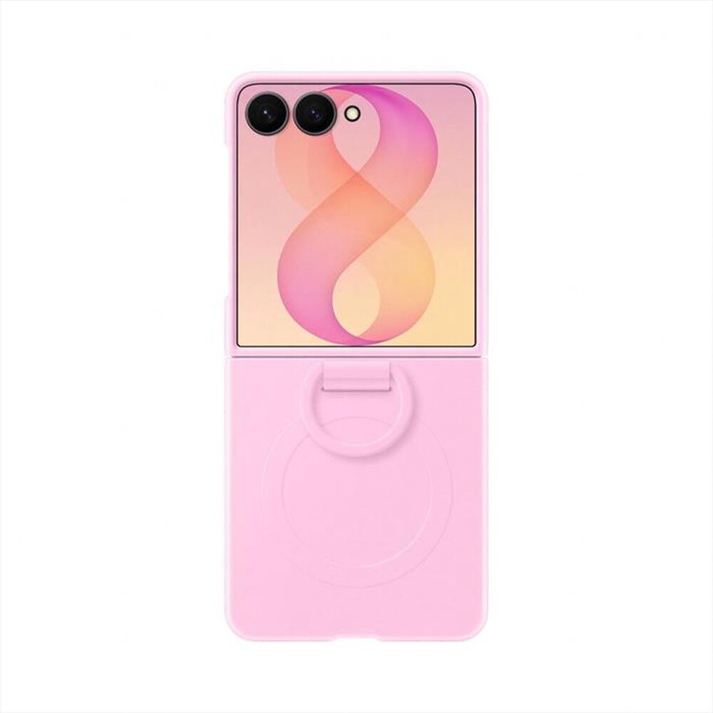Immagine del prodotto SAMSUNG - Custodia Silicone Ring Magnet per Galaxy Z Flip8-Pink