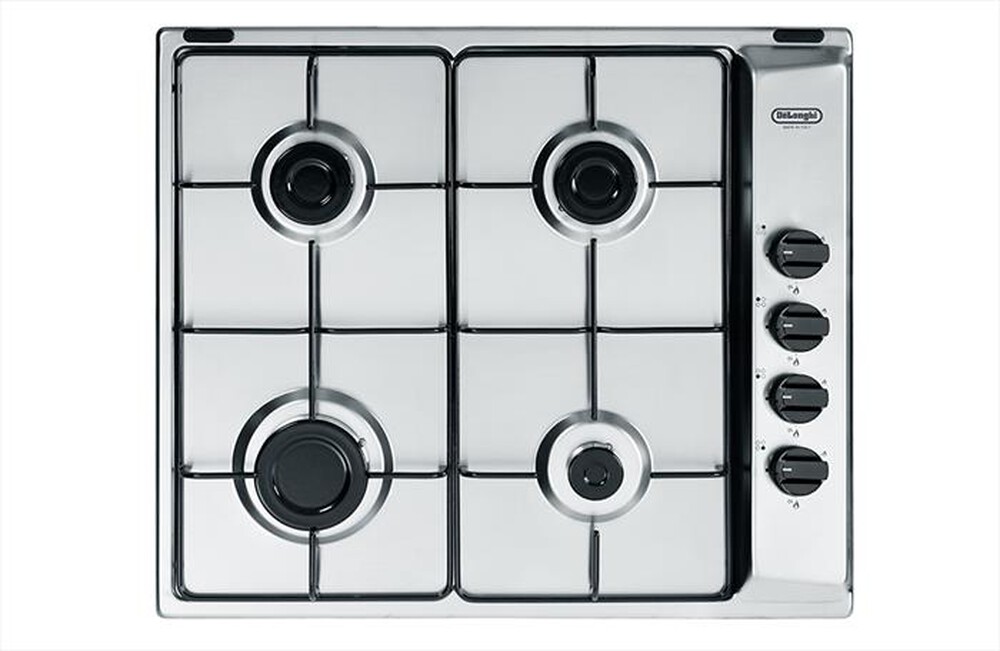 "DE LONGHI - Piano cottura a gas YAL 46 ASV 4 fuochi 58cm"