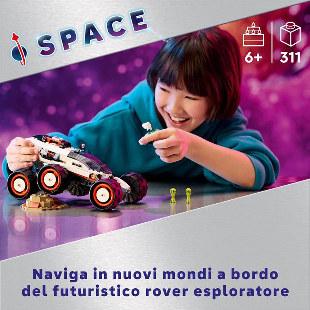Immagine del prodotto LEGO - CITY Rover esploratore spaziale vita aliena 60431