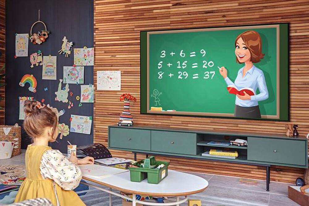 "SAMSUNG - Smart TV QLED 4K 43” QE43Q60A-Black"