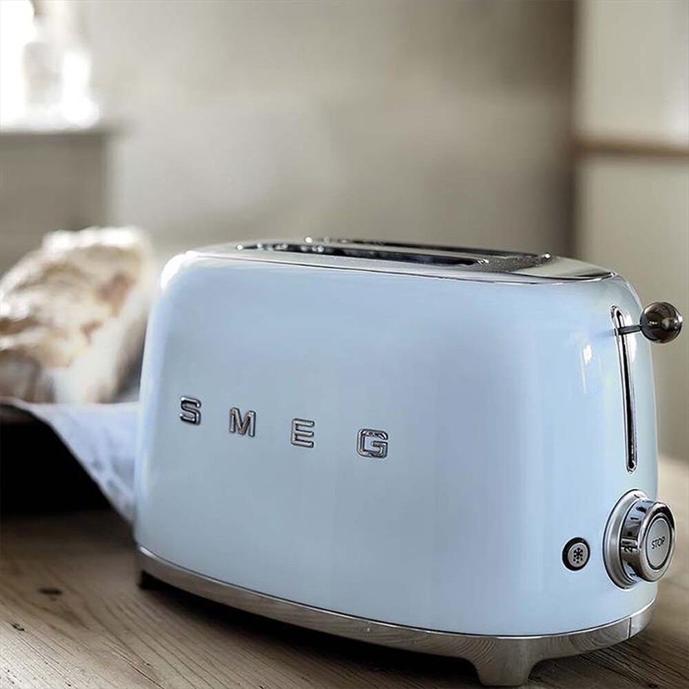 "SMEG - Tostapane 50's Style  2x2 fette – TSF01PBEU-azzurro"