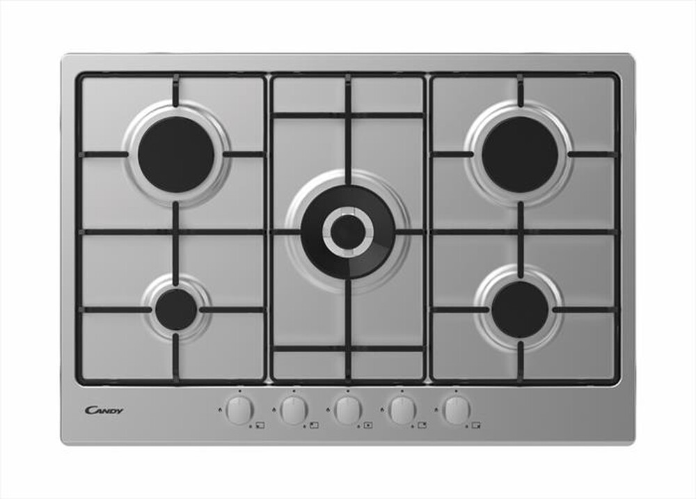 "CANDY - Piano cottura a gas CHW74WX 74,5cm-INOX"
