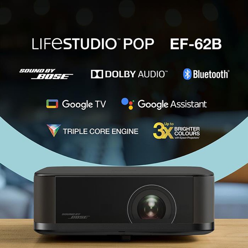 Immagine del prodotto EPSON - Videoproiettore EF-62B-Nero