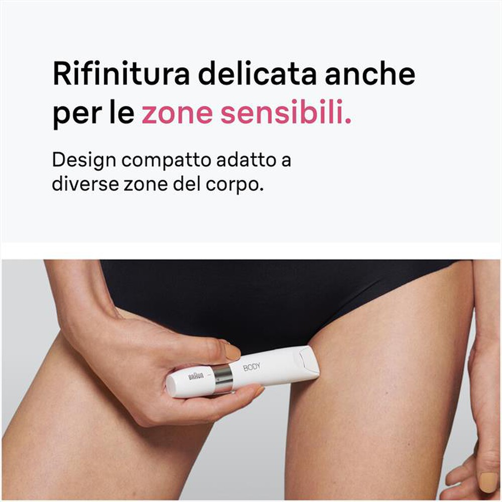 Immagine del prodotto BRAUN - BRAUN MINI RIFINITORE BS1000-BIANCO