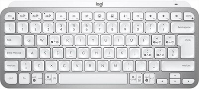 LOGITECH - MX Keys Mini Minimalist Wireless-Pale Grey